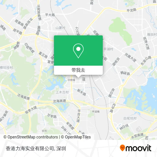 香港力海实业有限公司地图