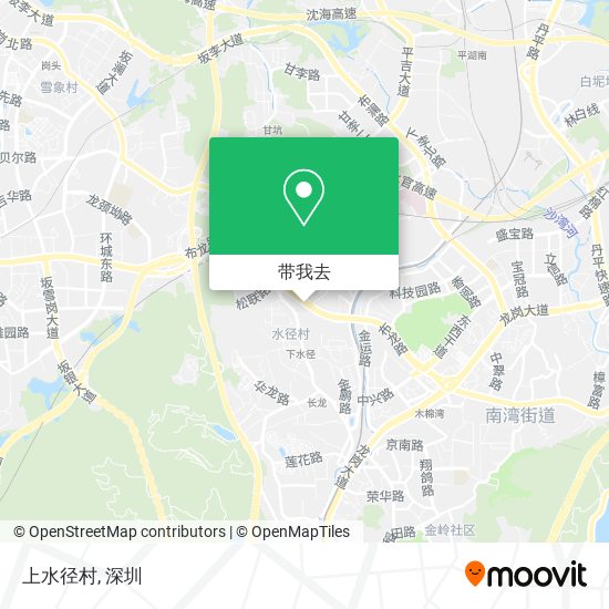 上水径村地图