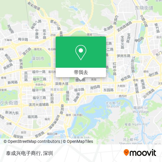 泰成兴电子商行地图