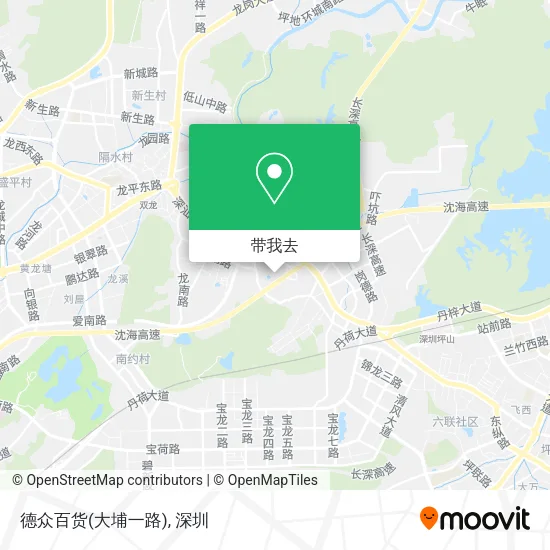德众百货(大埔一路)地图