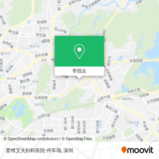 爱维艾夫妇科医院-停车场地图