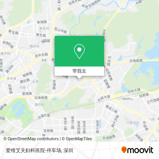 爱维艾夫妇科医院-停车场地图