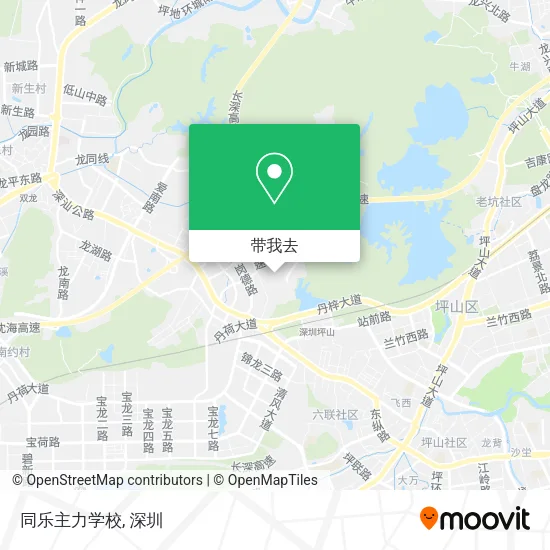 同乐主力学校地图