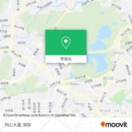 同心大厦地图