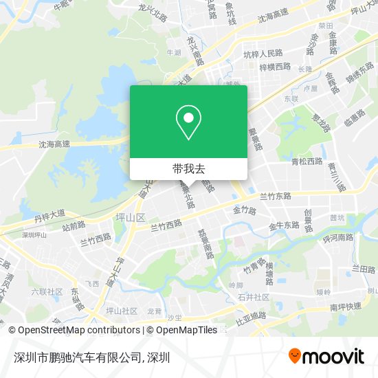 深圳市鹏驰汽车有限公司地图