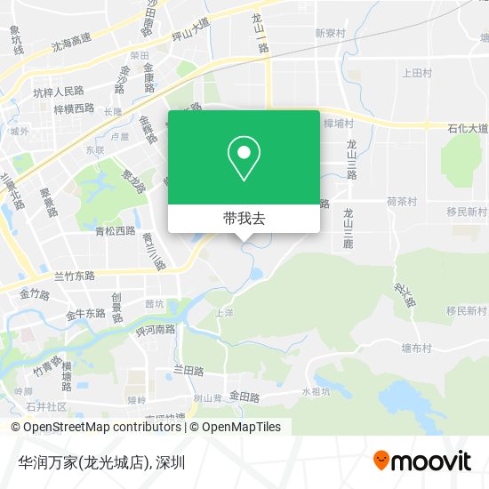 华润万家(龙光城店)地图
