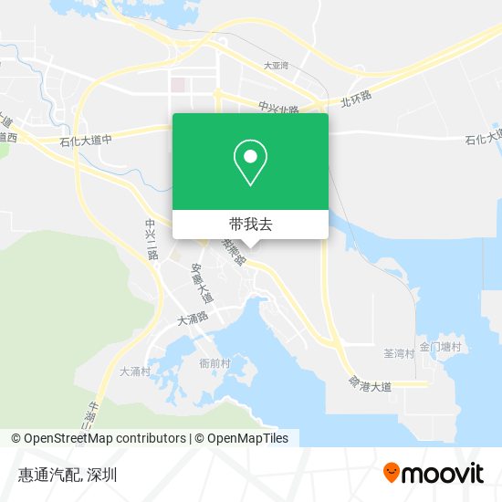 惠通汽配地图