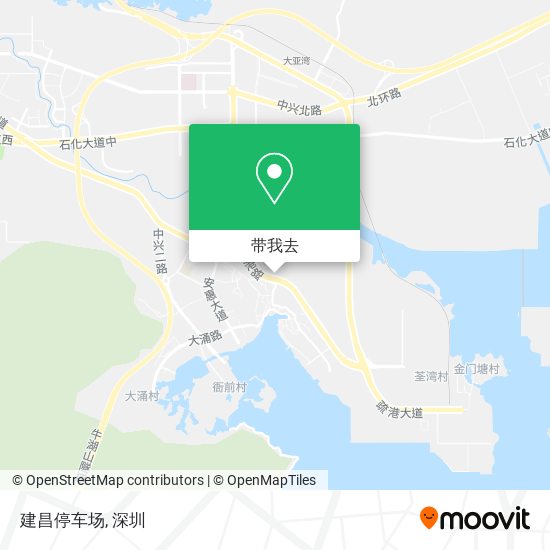 建昌停车场地图