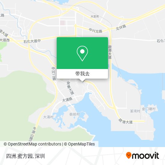 四洲.蜜方园地图