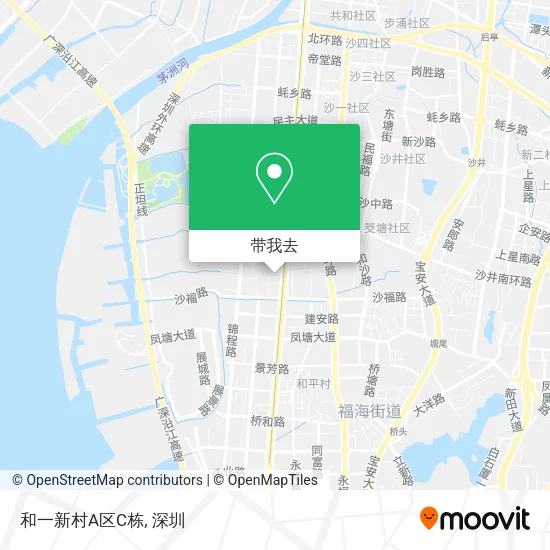 和一新村A区C栋地图