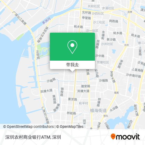 深圳农村商业银行ATM地图