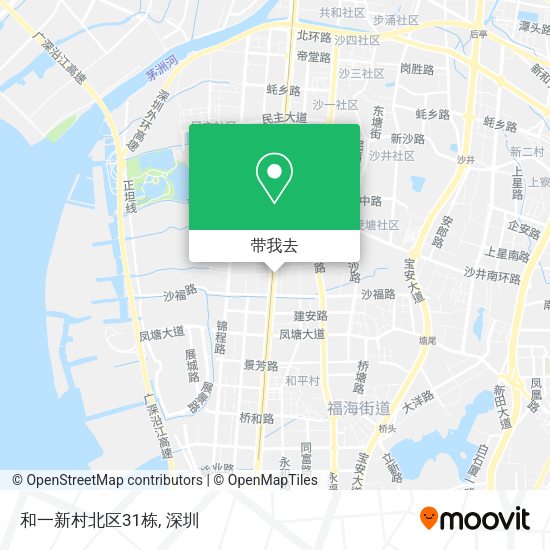 和一新村北区31栋地图