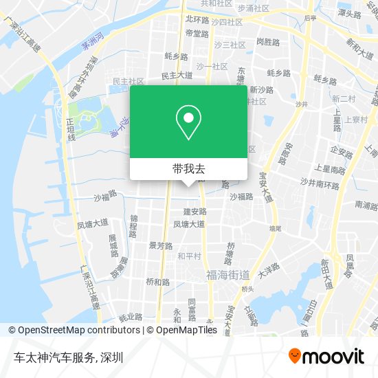 车太神汽车服务地图