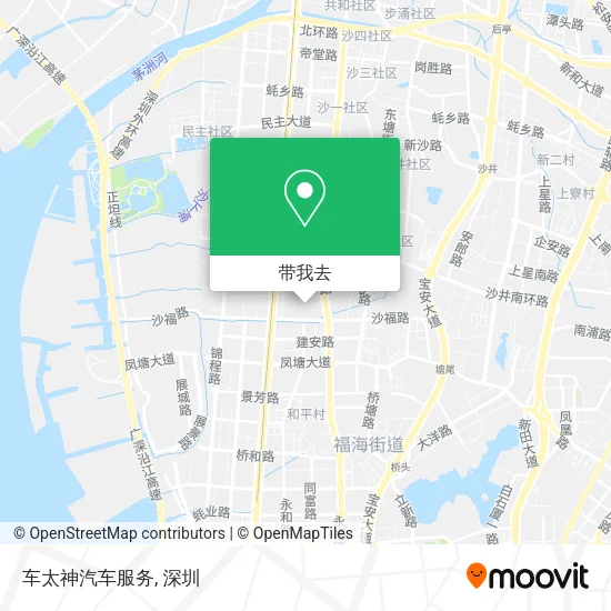 车太神汽车服务地图