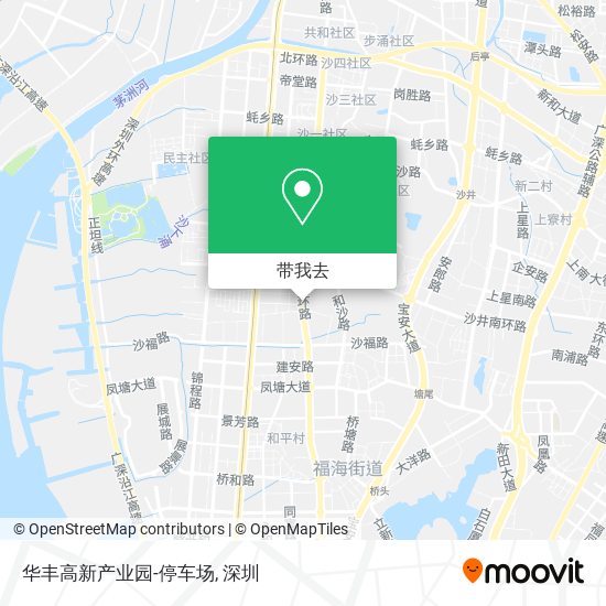 华丰高新产业园-停车场地图