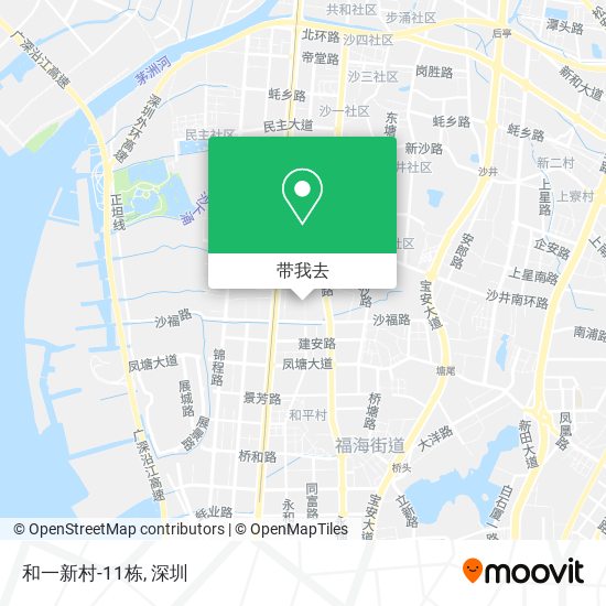 和一新村-11栋地图