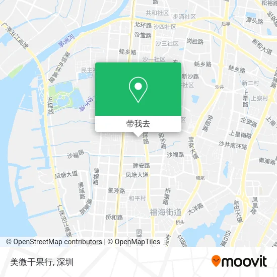 美微干果行地图