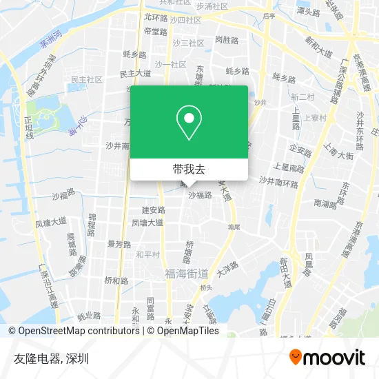 友隆电器地图
