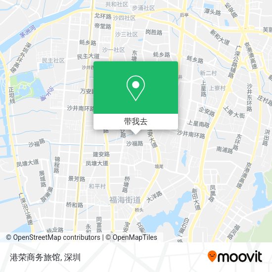 港荣商务旅馆地图