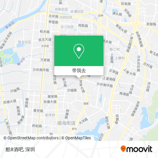 酷8酒吧地图