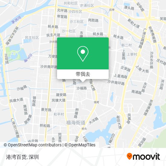 港湾百货地图