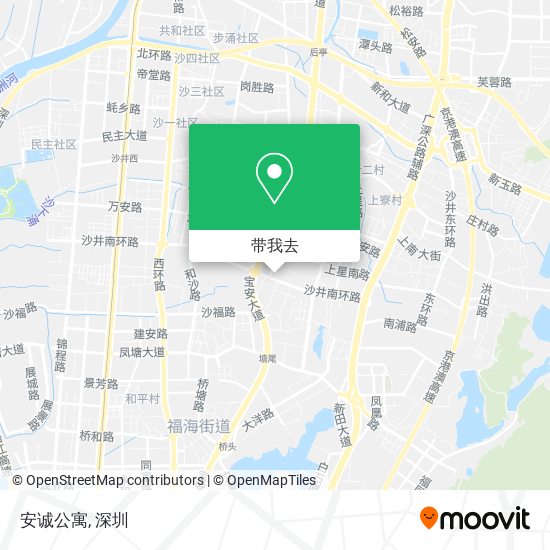 安诚公寓地图
