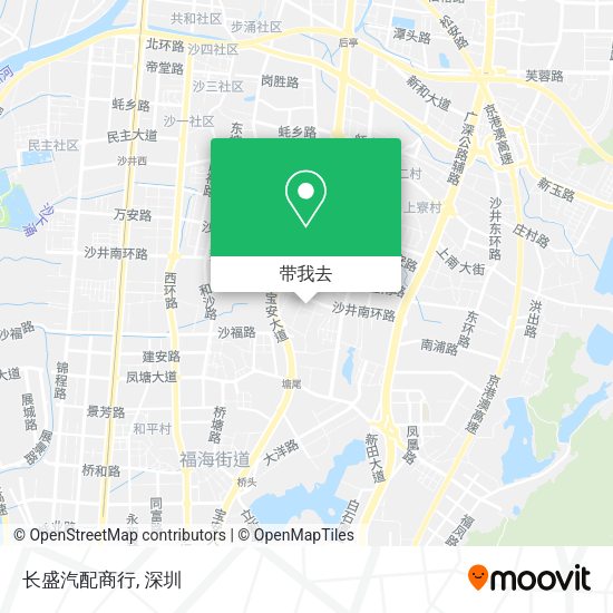 长盛汽配商行地图