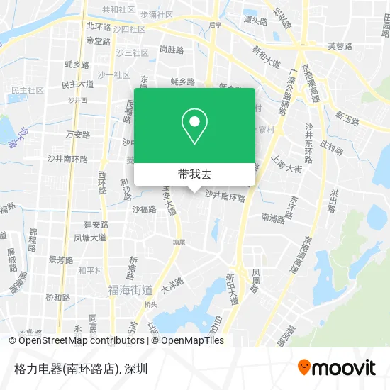 格力电器(南环路店)地图
