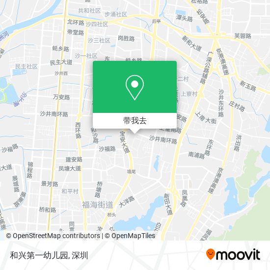 和兴第一幼儿园地图