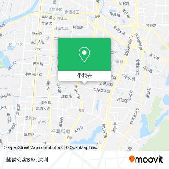 麒麟公寓B座地图