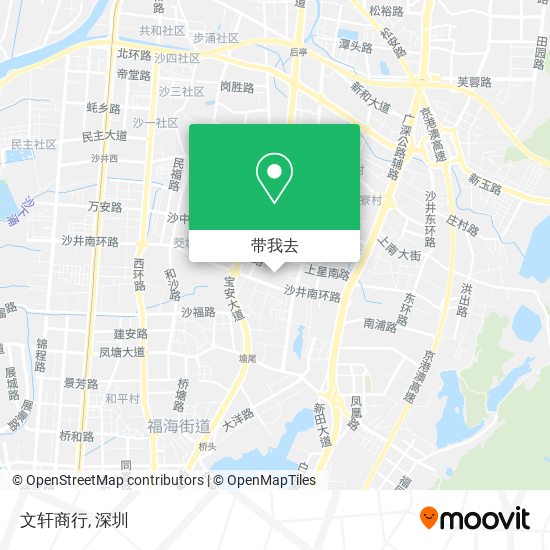 文轩商行地图