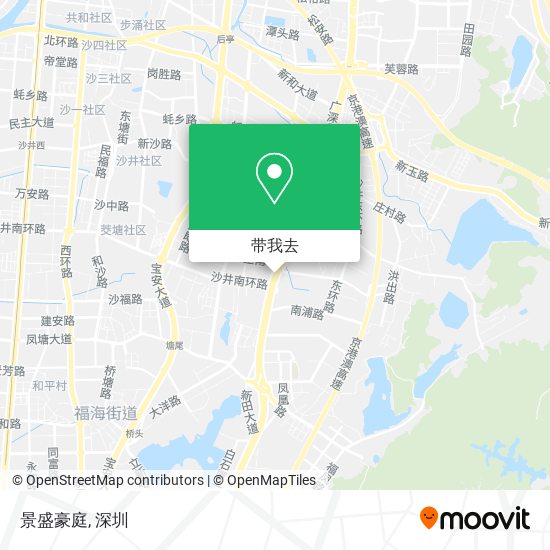 景盛豪庭地图