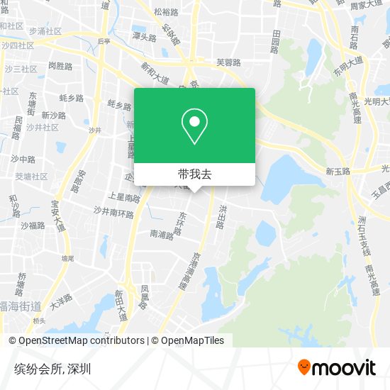 缤纷会所地图