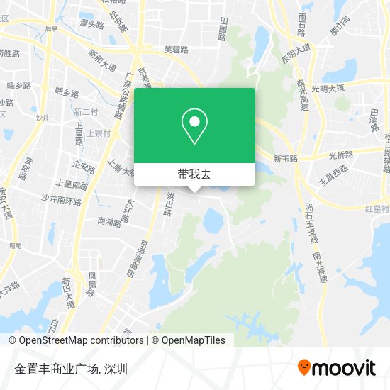 金置丰商业广场地图
