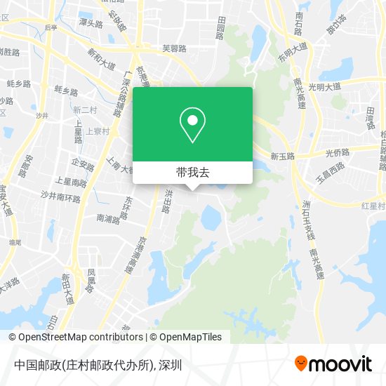 中国邮政(庄村邮政代办所)地图