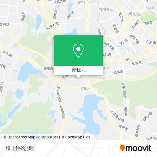 福临旅馆地图