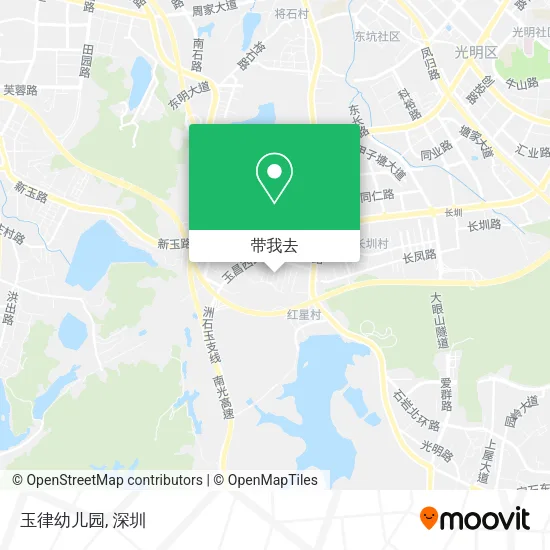 玉律幼儿园地图