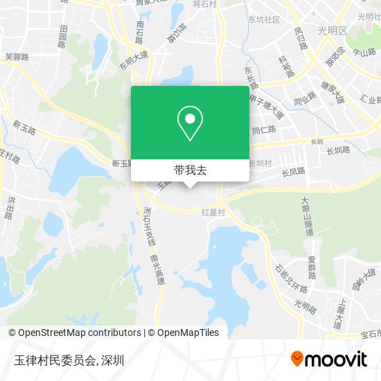 玉律村民委员会地图