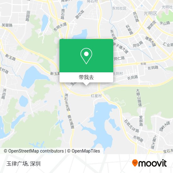 玉律广场地图