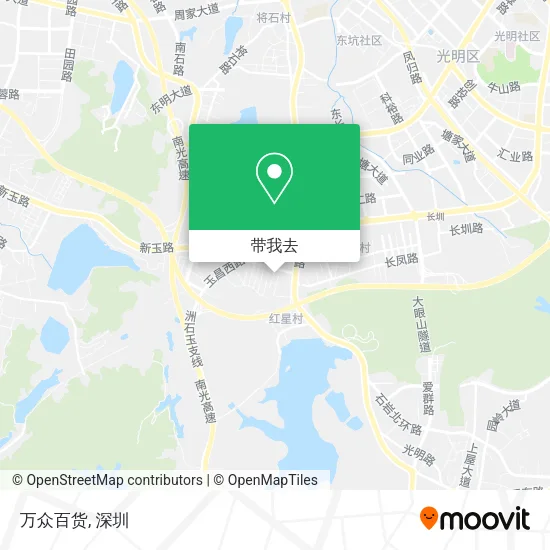 万众百货地图