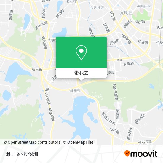 雅居旅业地图