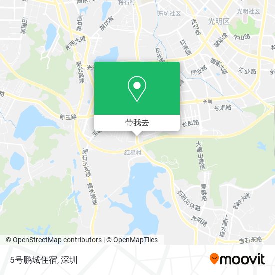 5号鹏城住宿地图