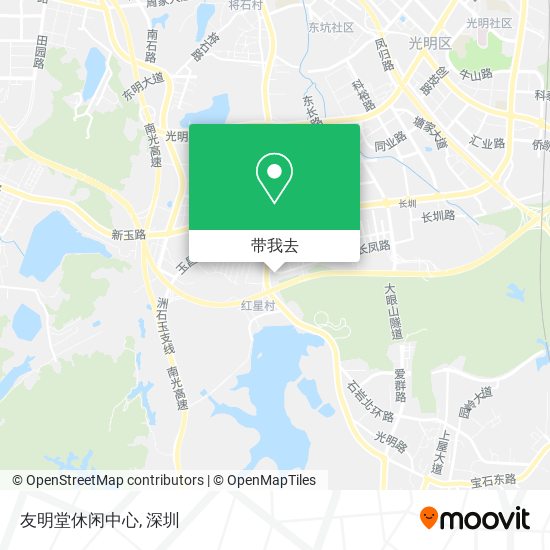 友明堂休闲中心地图