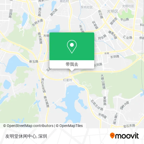 友明堂休闲中心地图