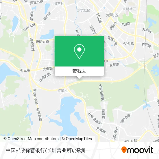 中国邮政储蓄银行(长圳营业所)地图