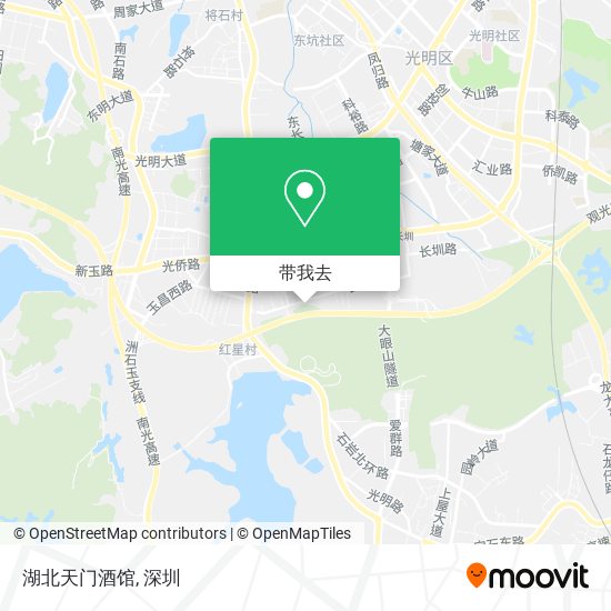 湖北天门酒馆地图