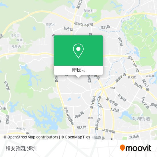 福安雅园地图