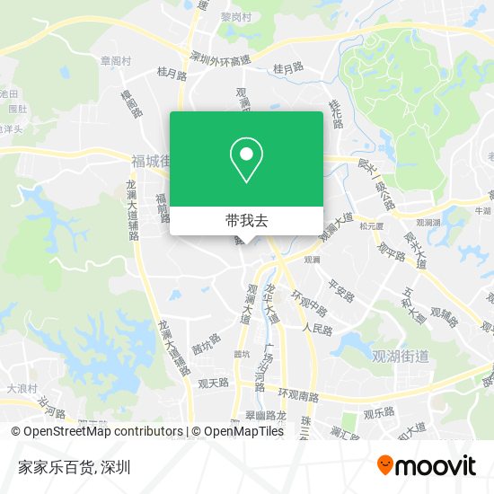 家家乐百货地图