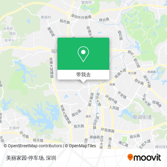美丽家园-停车场地图