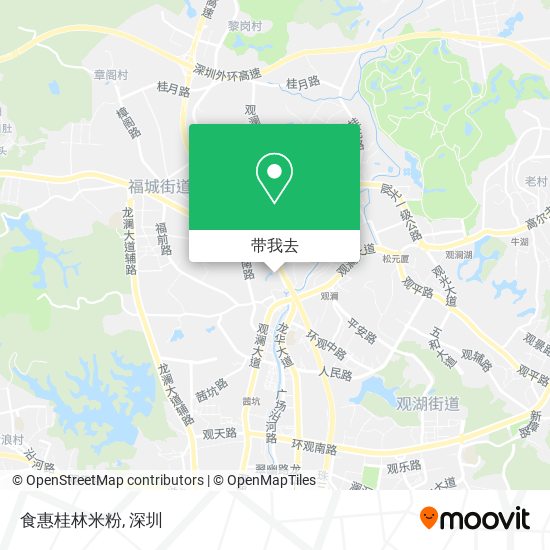 食惠桂林米粉地图